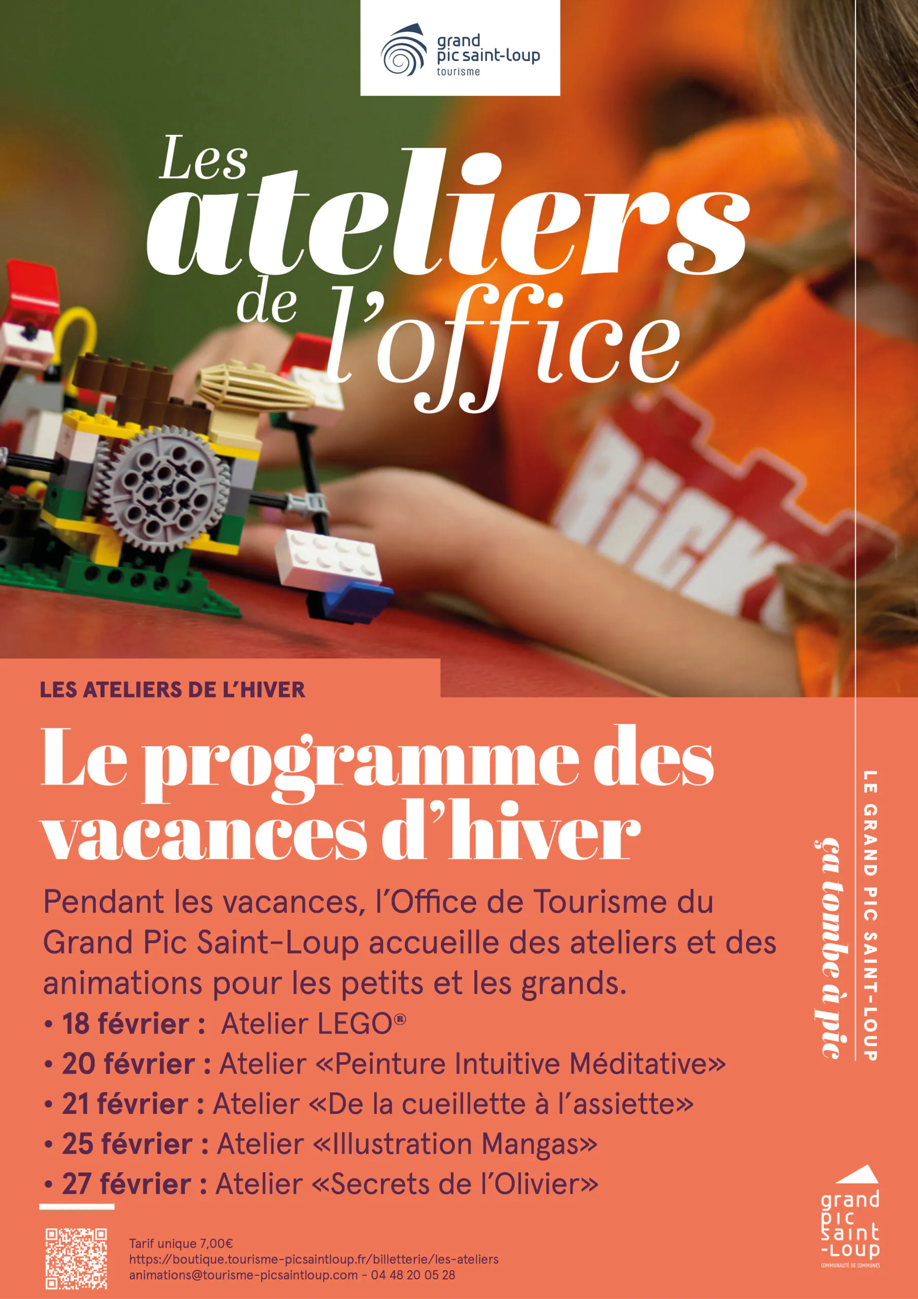 PROGRAMME ANIMATIONS HIVER 2025 OFFICE DE TOURISME DU GRAND PIC SAINT-LOUP