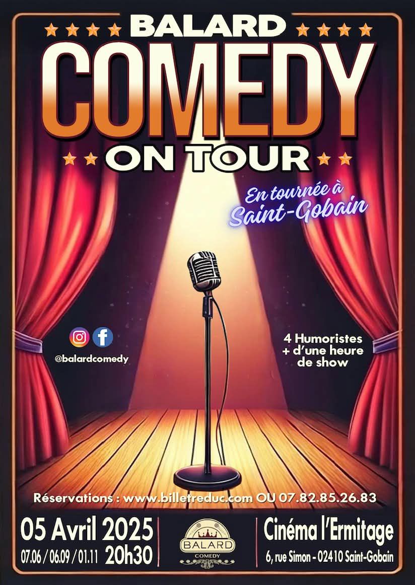 Balard comedy on tour en tournée à Saint-Gobain