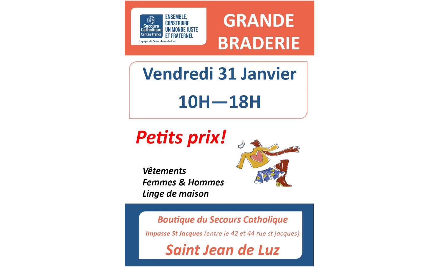 Braderie du Secours Catholique