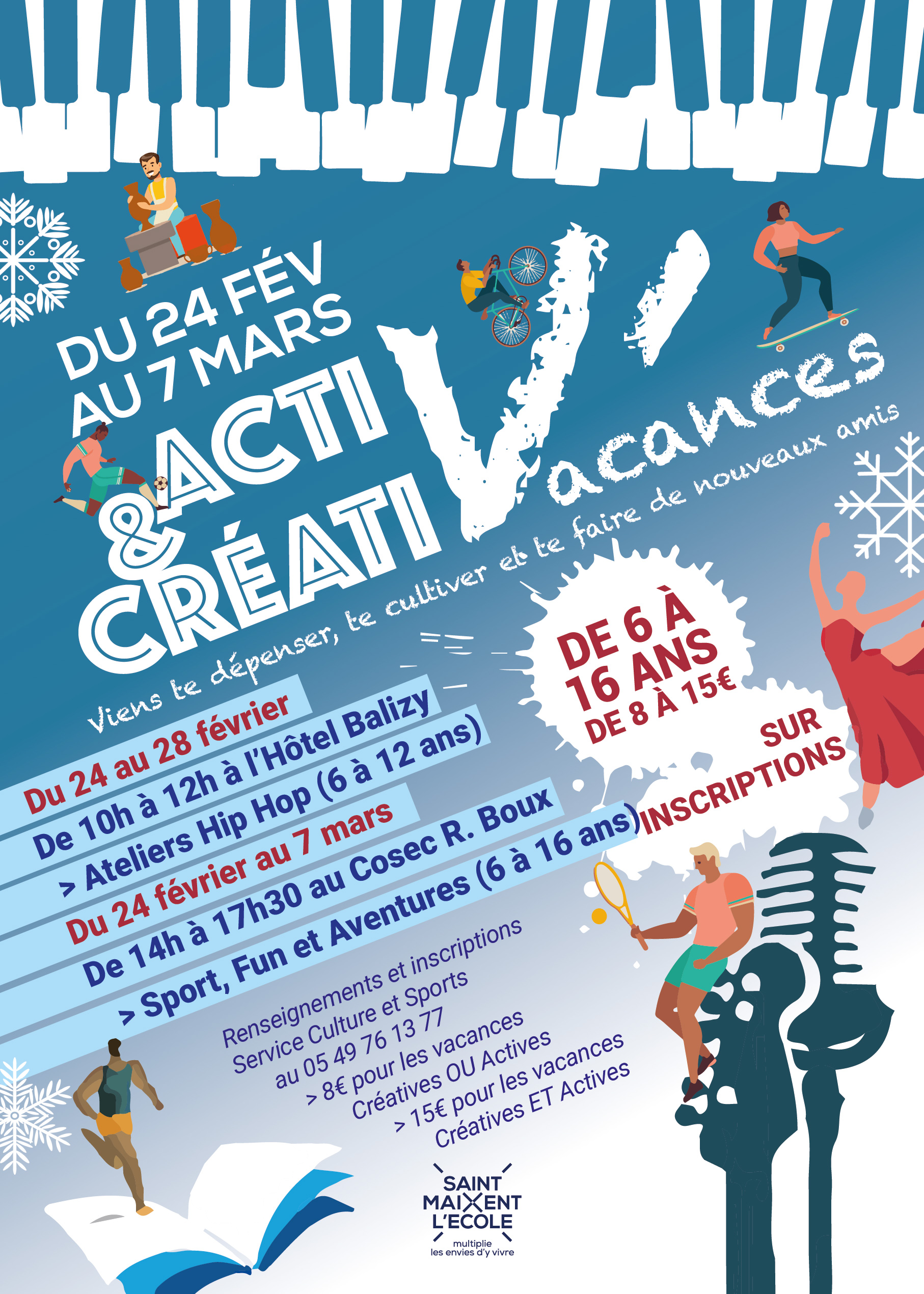 Créati' vacances & Acti' vacances