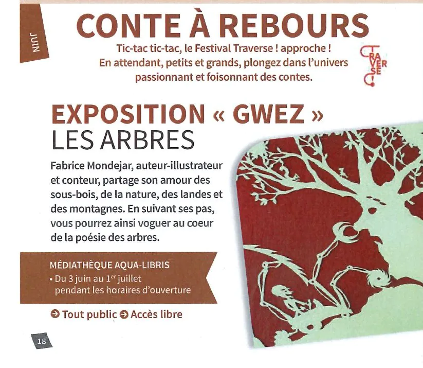 exposition " Gwez" les arbres