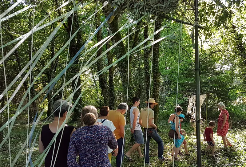 Promenade-découverte au jardin d'hélys-oeuvre