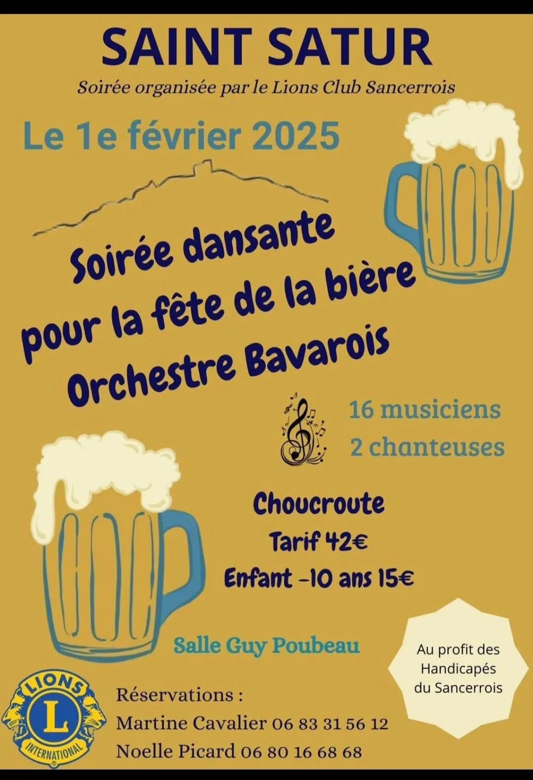 Soirée dansante pour fêter la bière