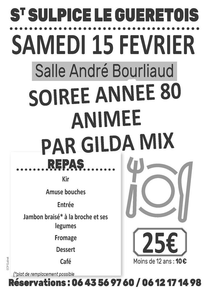 Soirée années 80