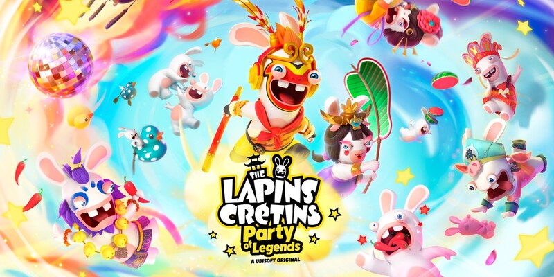 Atelier jeux vidéo Lapins crétins Party Legends