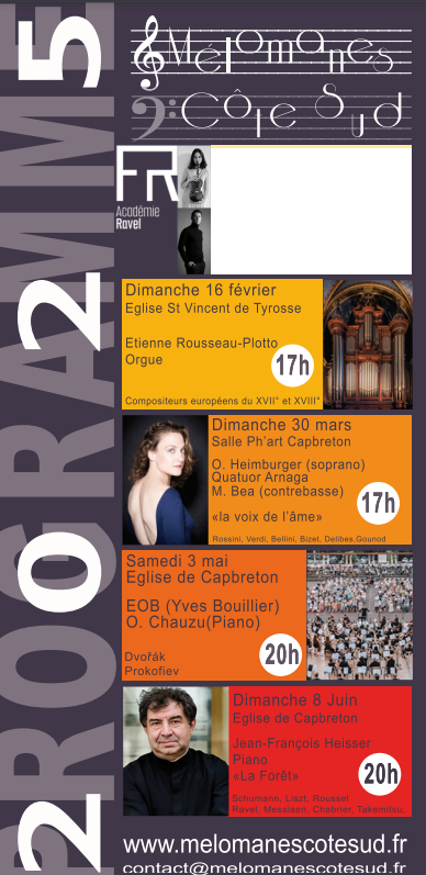 Concert Etienne Rousseau-Plotto Orgue