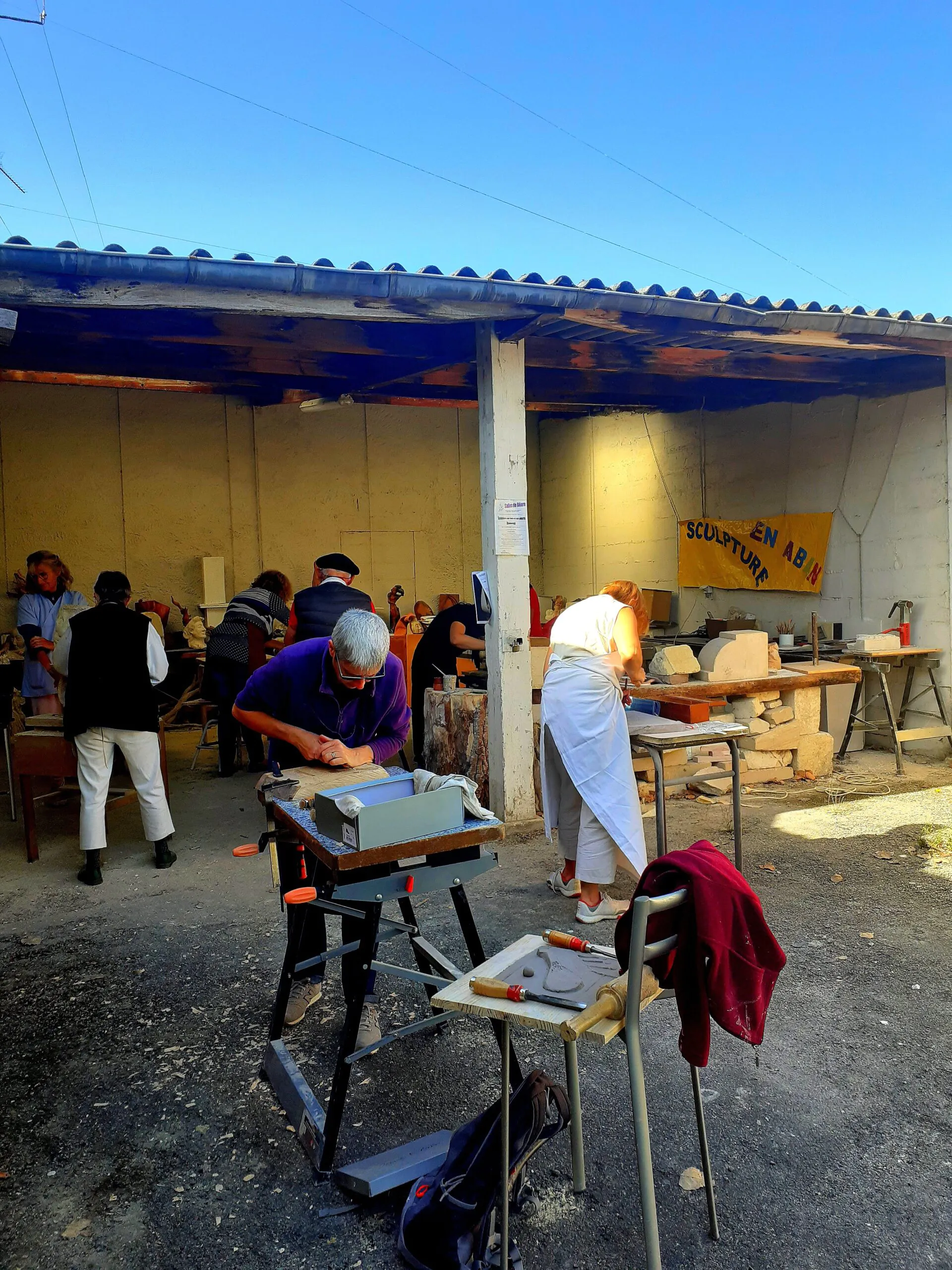 Stage de sculpture et de modelage