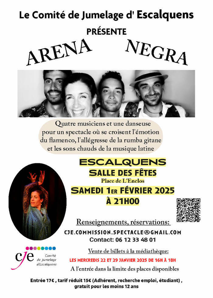 Spectacle Arena Negra Salle des Fêtes Escalquens Escalquens