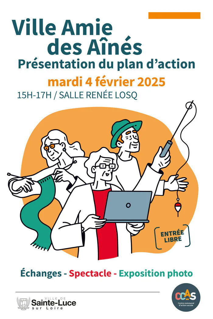 Ville amie des aînés : présentation du plan d'action Salle Renée-Losq