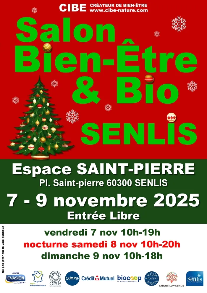 Salon de Noël du Bien-être & Bio de Senlis 2025 Espace Saint Pierre Senlis