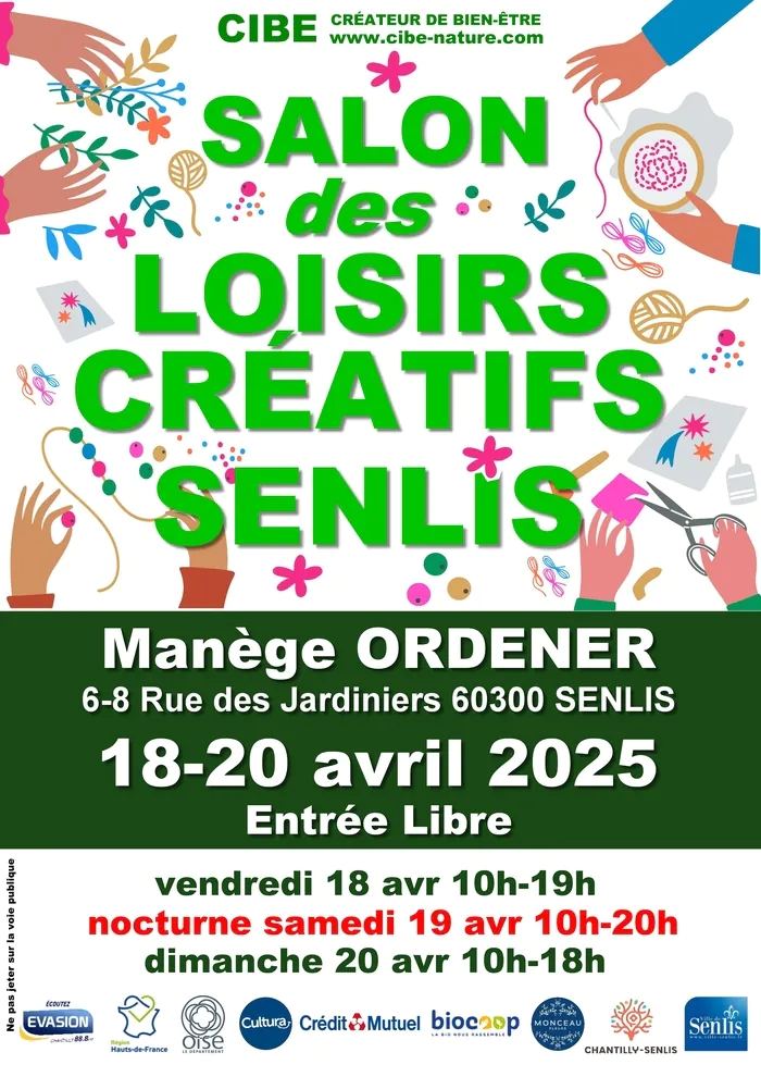 Salon des Loisirs Créatifs de Senlis 2025 Espace Saint Pierre Senlis