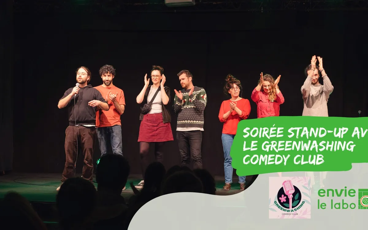 Soirée Stand-up avec le Greenwashing Comedy Club Envie Le Labo Paris