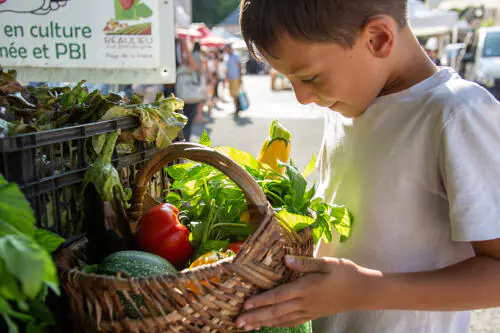 Marché de producteurs de pays "Bienvenue à la ferme" de Souillac