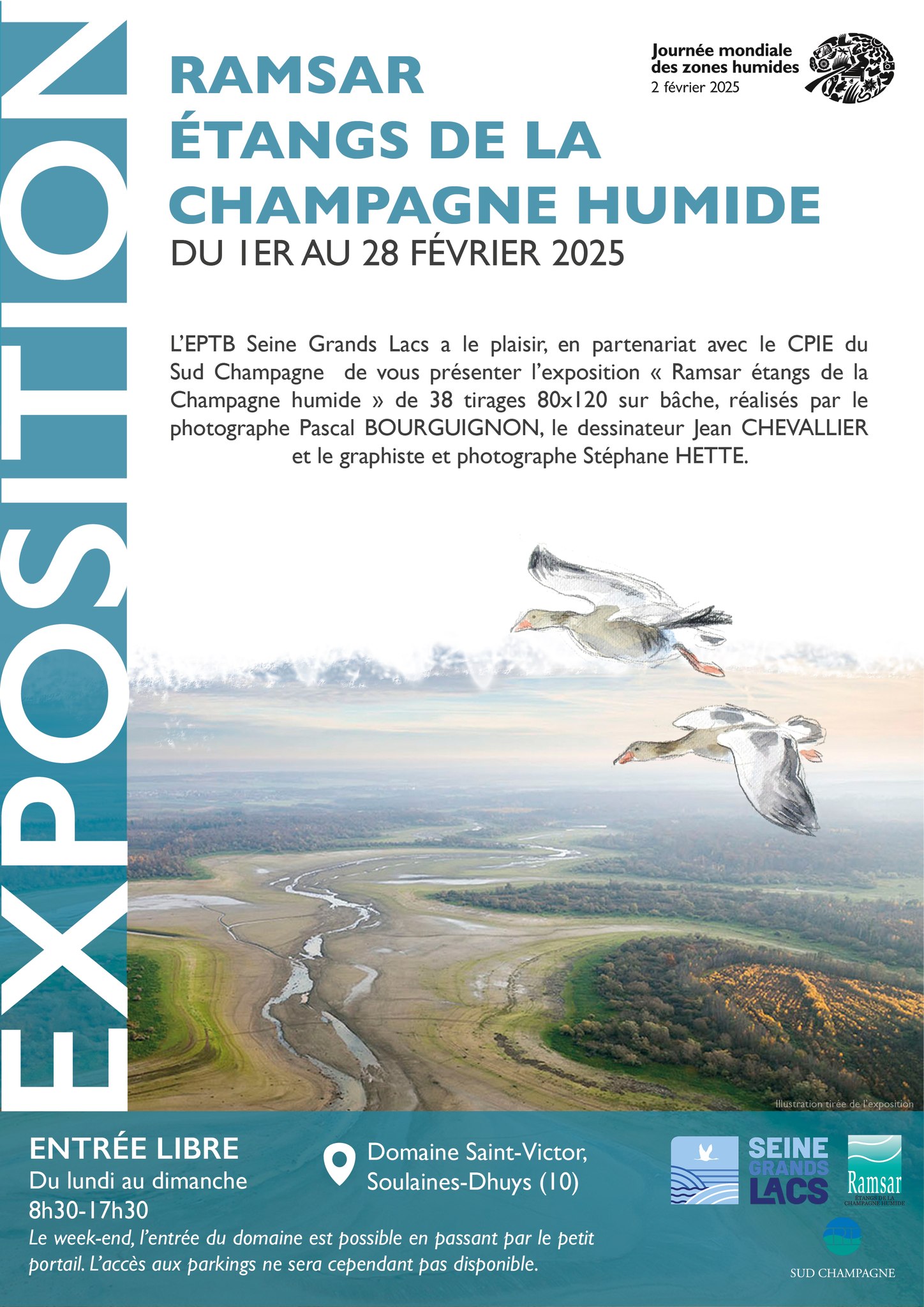 Exposition Ramsar étangs de la Champagne humide