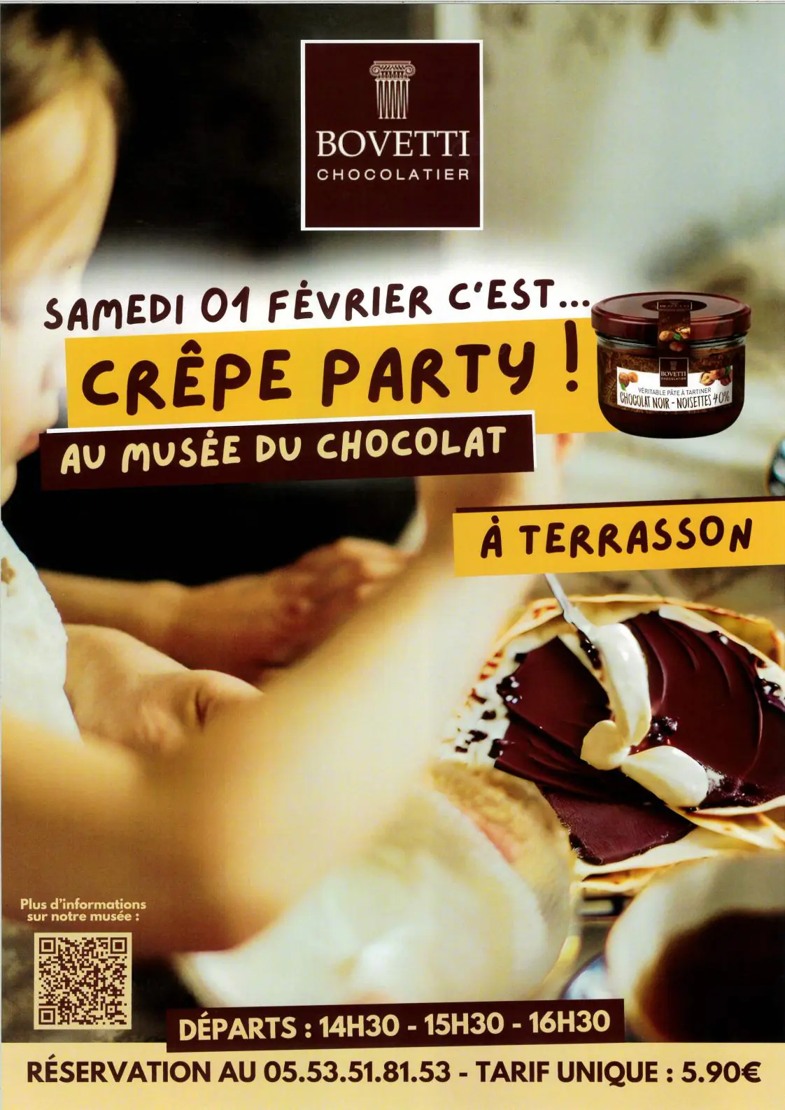 Chandeleur au Musée du Chocolat