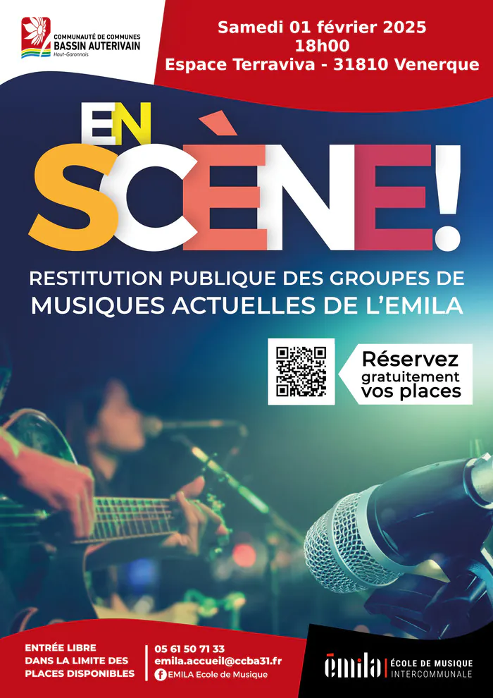 Audition "En scène" à Terraviva TerraViva - Espace sococulturel Venerque