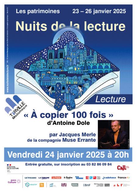 NUITS DE LA LECTURE