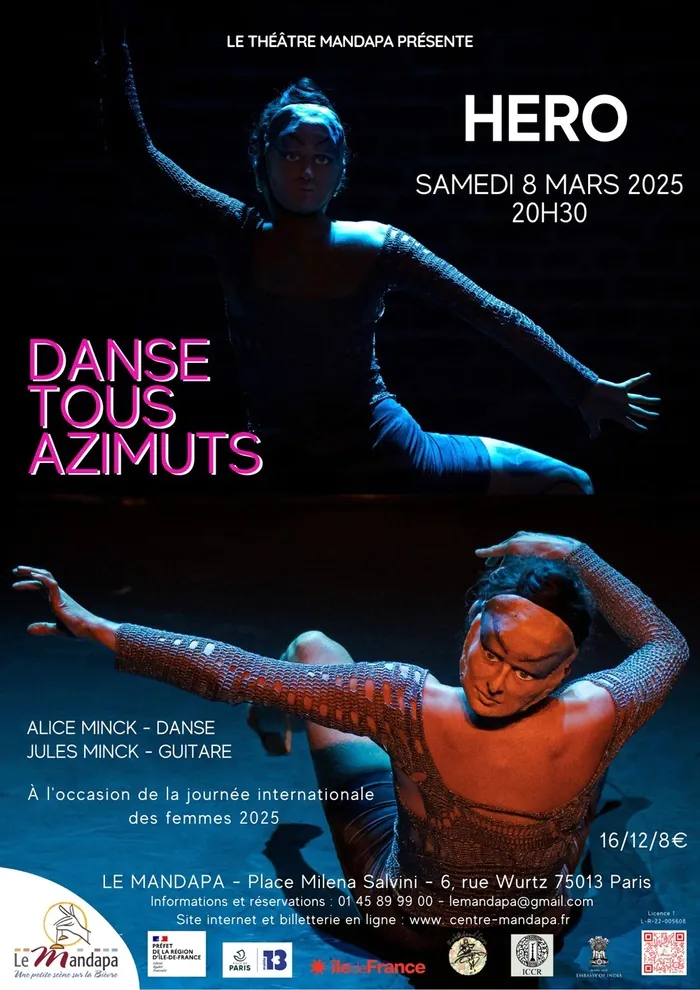 Hero - Danse et musique Théâtre Mandapa Paris