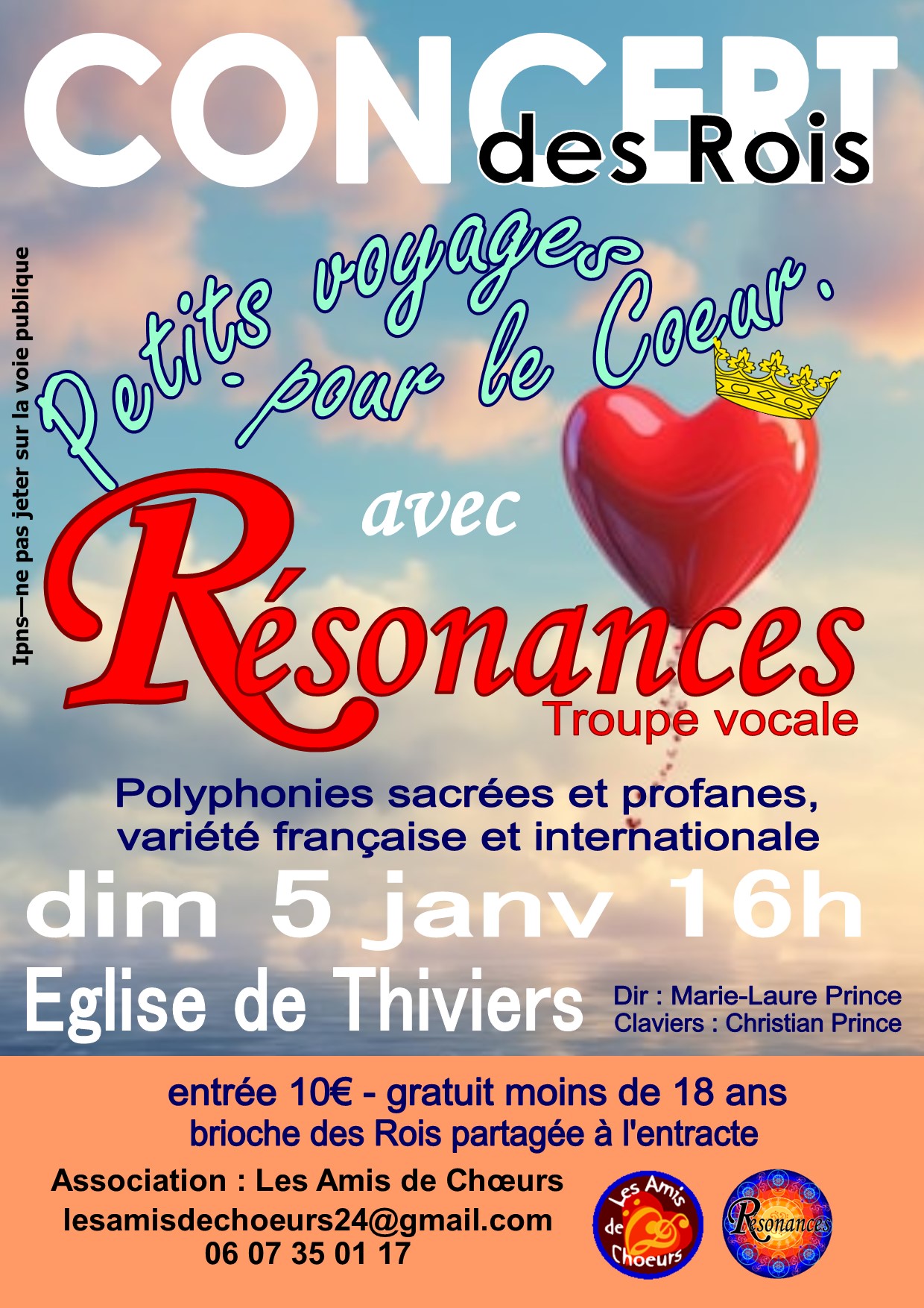 Concert des rois avec Résonances