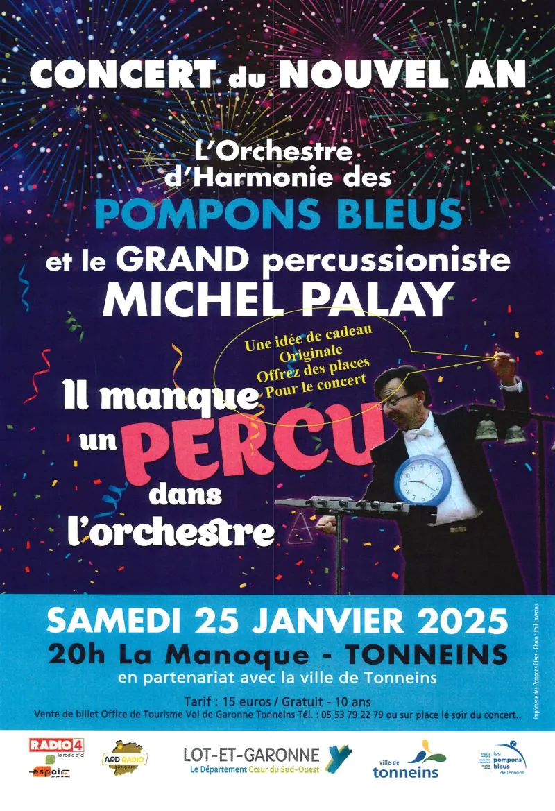 Concert du Nouvel An des Pompons Bleus