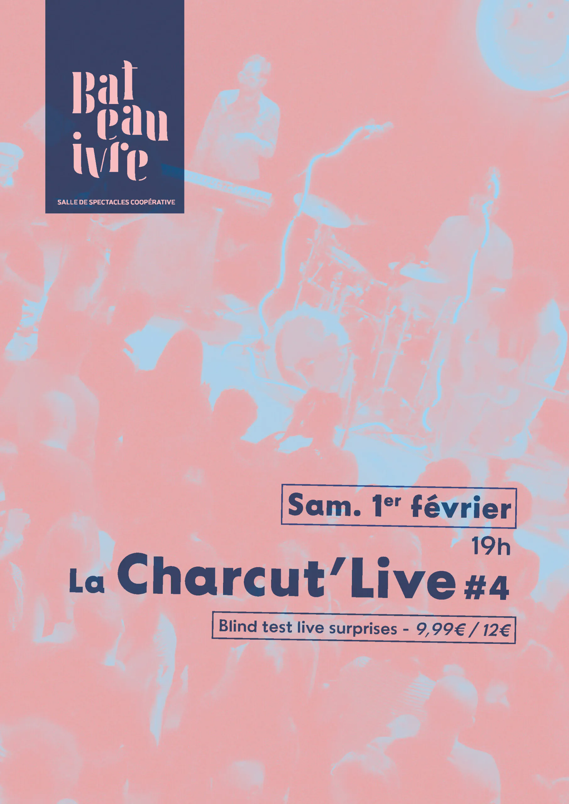 LA CHARCUT’ LIVE #4 Blind test live surprises