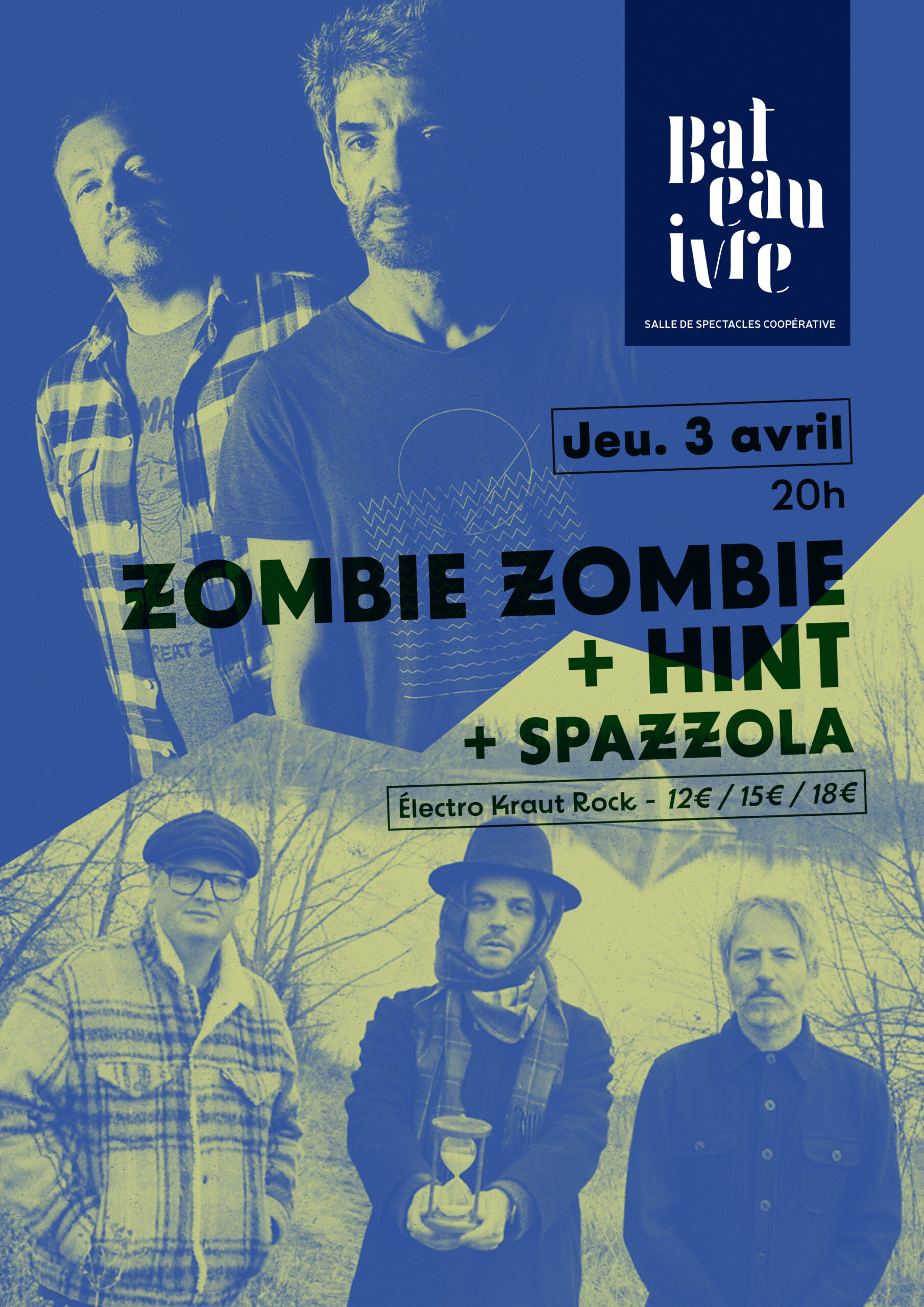 Zombie Zombie + Hint + Spazzola