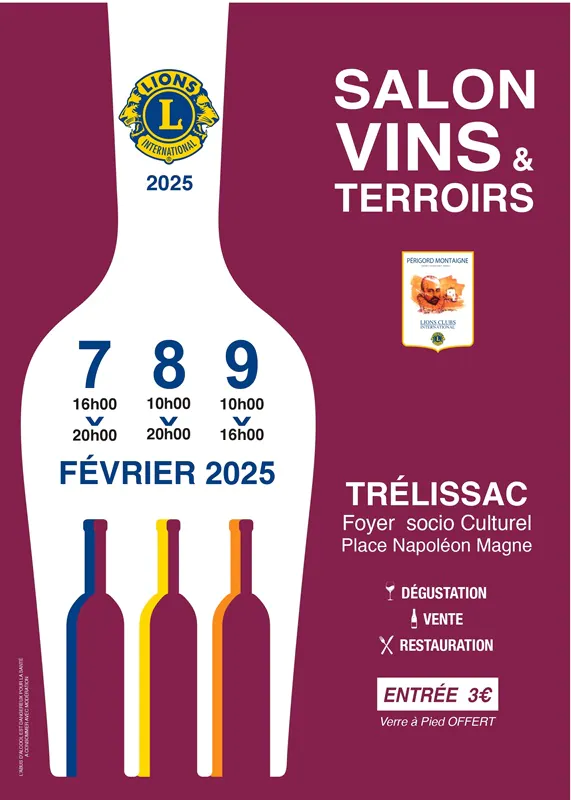 Salon VINS et TERROIRS les 7