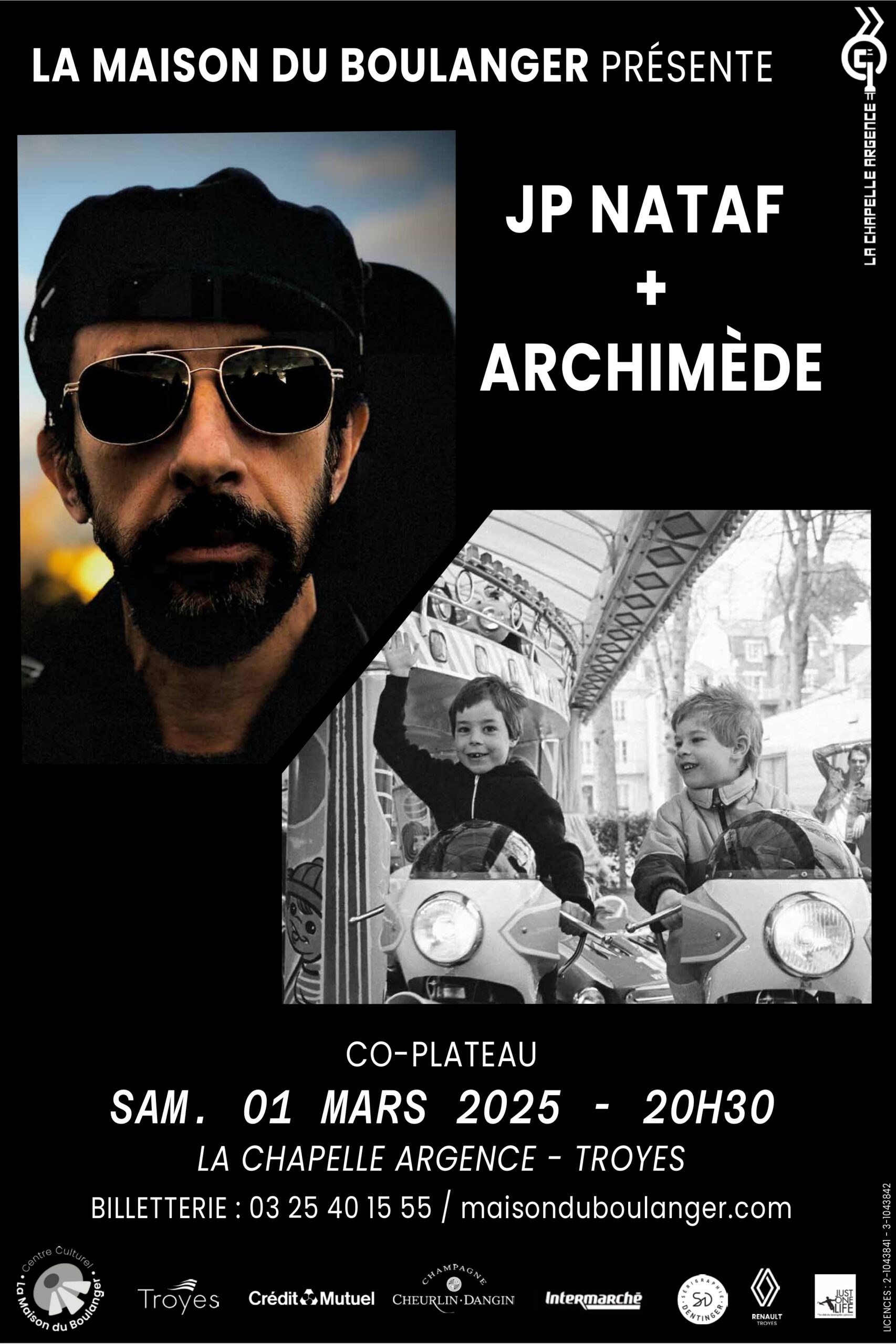 Archimède & JP Nataf