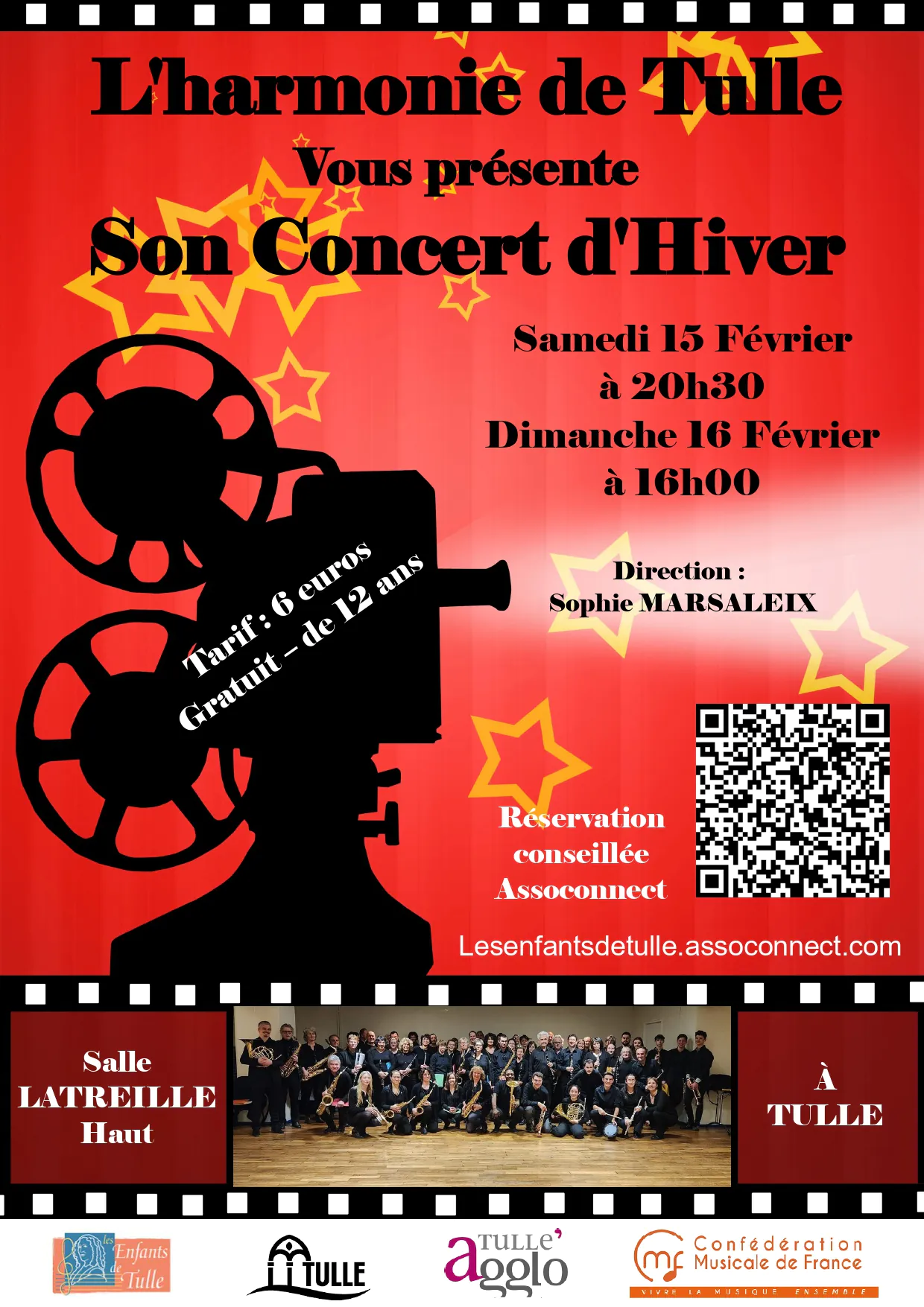 L'Harmonie de Tulle Concert d'hiver