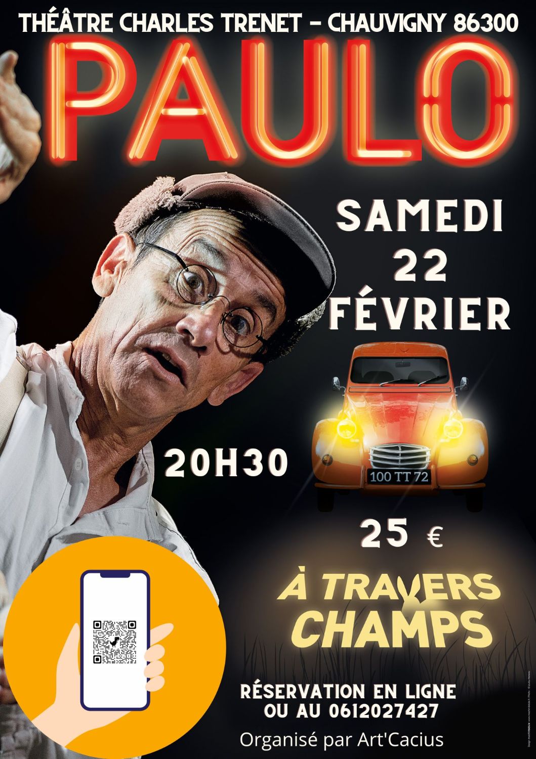 SPECTACLE PAULO CHAUVIGNY