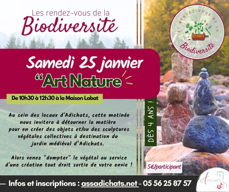 Rendez-vous de la biodiversité Art nature