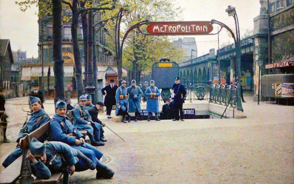 Visite guidée : Paris dans la grande guerre Métro Bonne-Nouvelle (sortie n°1) Paris