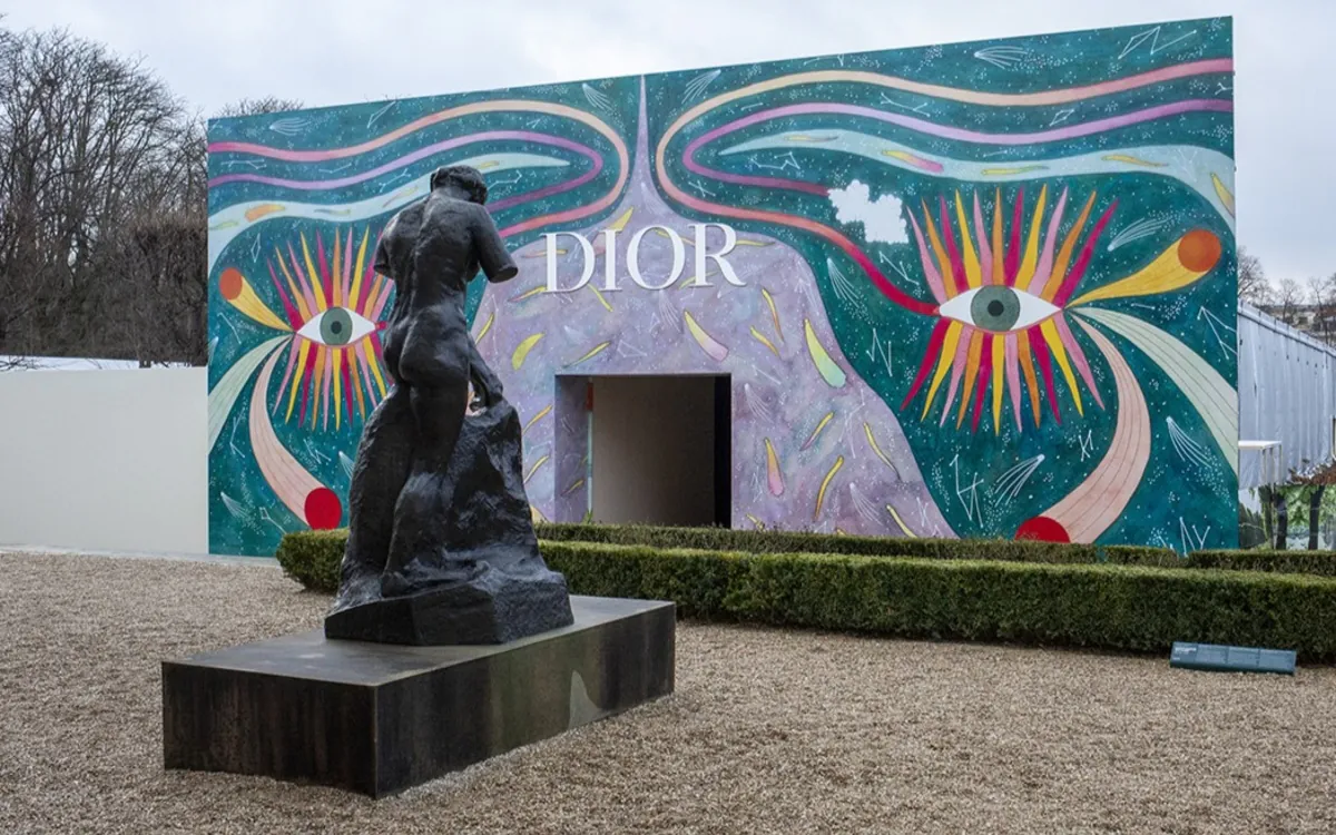 Visitez les décors du défilé DIOR dans le jardin de sculptures du musée Rodin Musée Rodin Paris