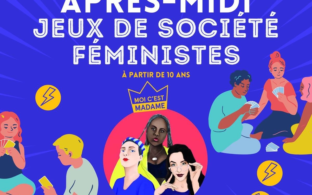 Activité | Jeux de société féministes Centre Paris Anim’ Mado Robin Paris