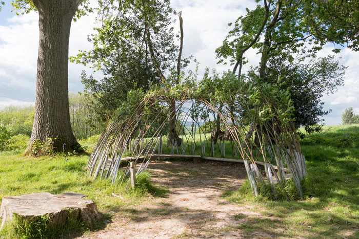 Animation cabane de saule Aire de loisirs - Sainte-Marie-Cappel Sainte-Marie-Cappel