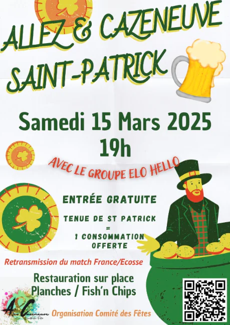 Soirée Saint-Patrick