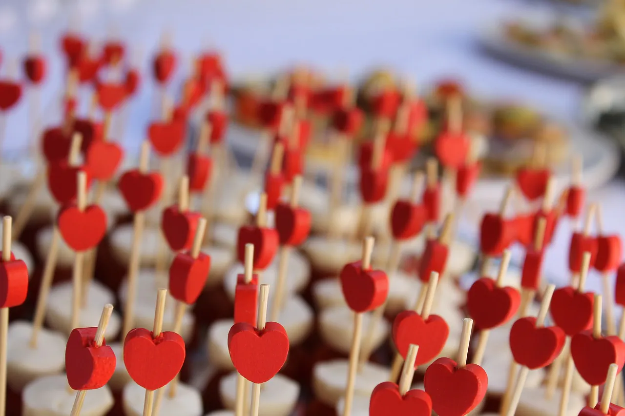 Menu de la Saint-Valentin à l'Hostellerie Clau Del Loup