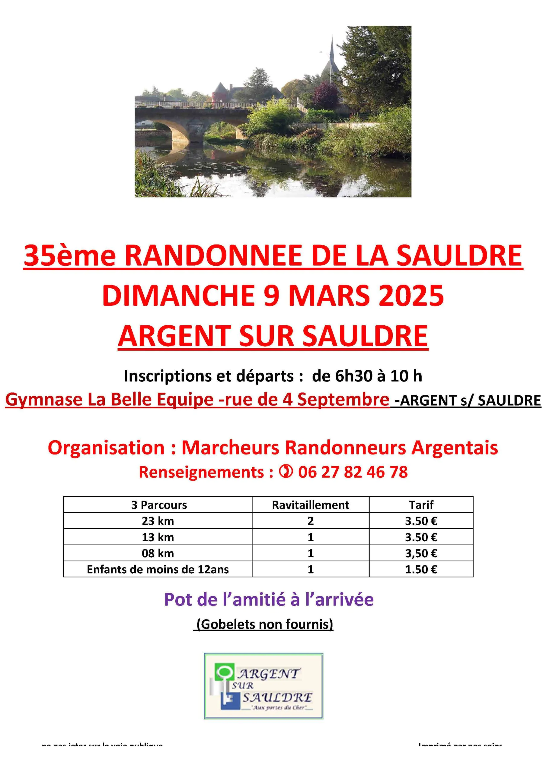 Randonnée de la Sauldre