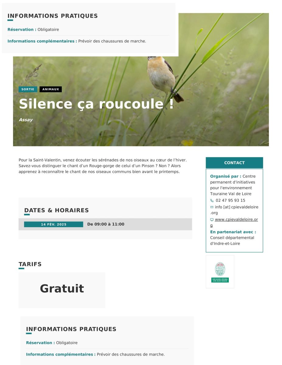 Silence ça roucoule !