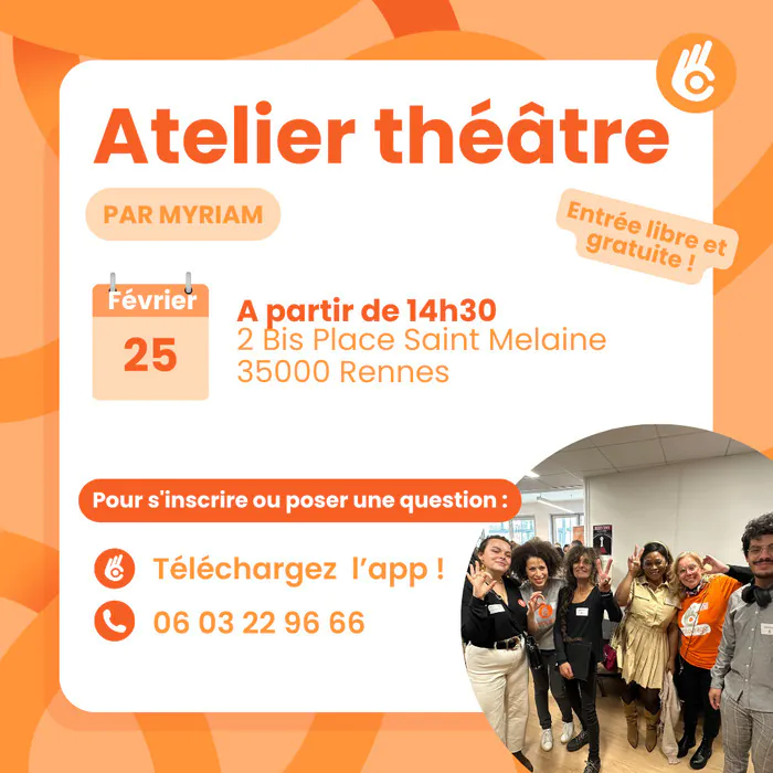 Atelier théâtre Aladom Rennes