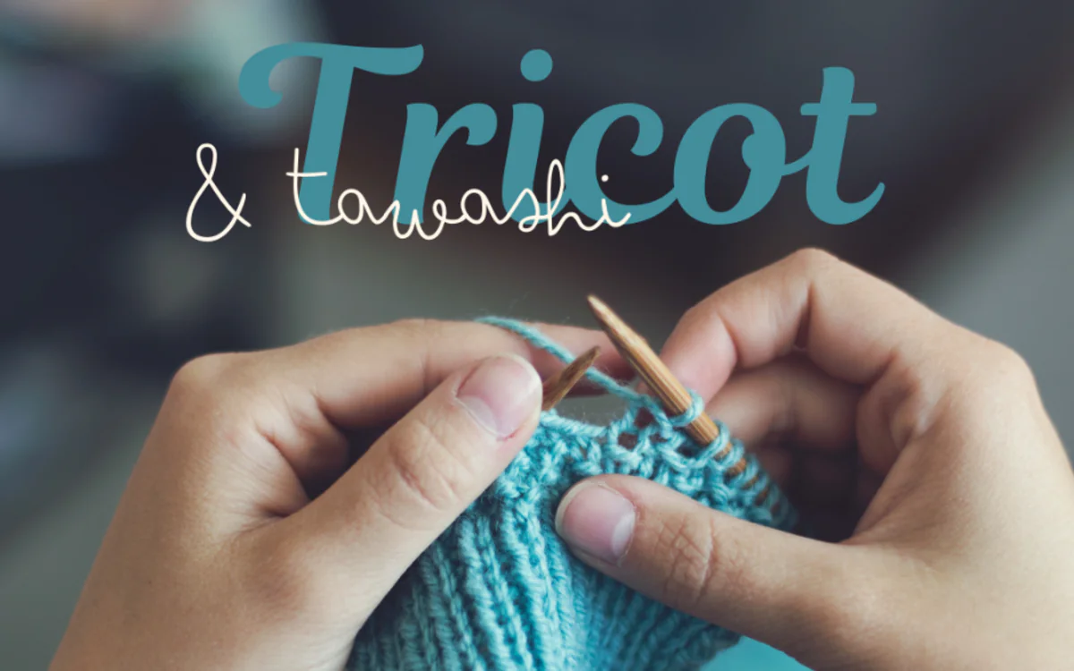 Atelier Tricot et Tawashi Bibliothèque Claire Bretécher Paris