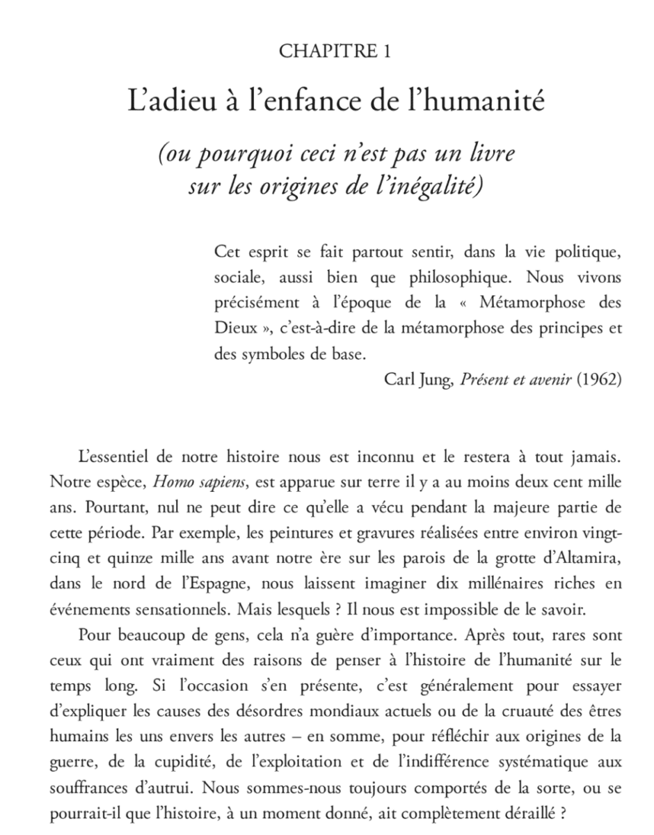 Au commencement histoire Graeber Wengrow