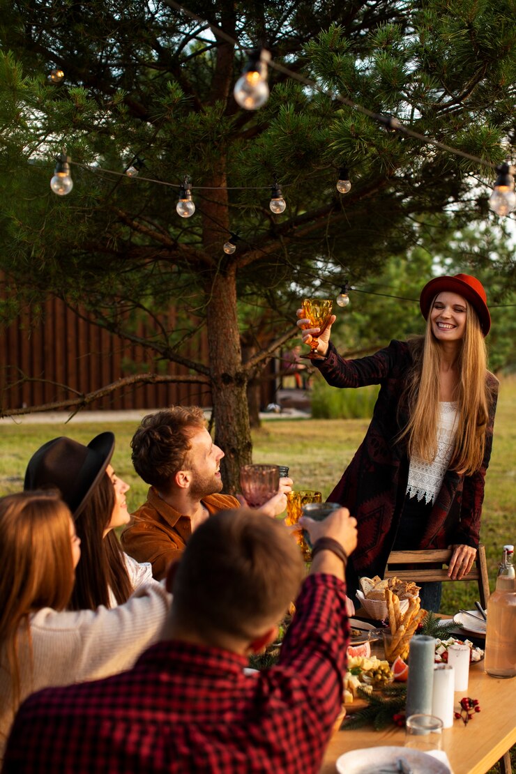 Fête des voisins à Auriolles