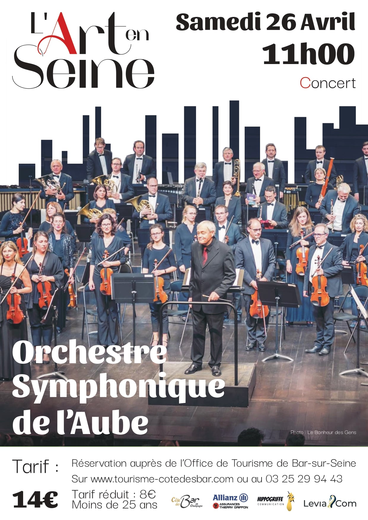 Concert Orchestre Symphonique de l'Aube