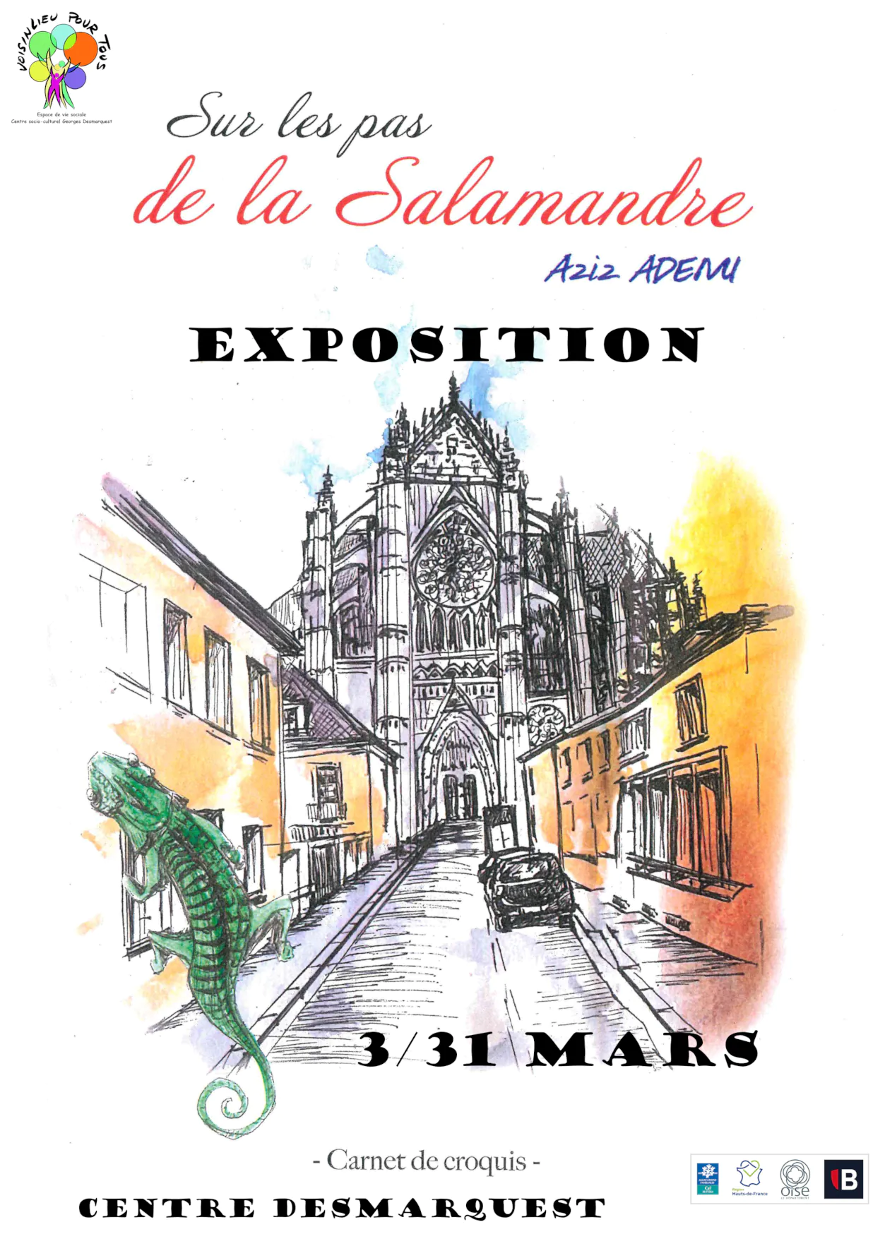 Exposition Sur les pas de la Salamandre