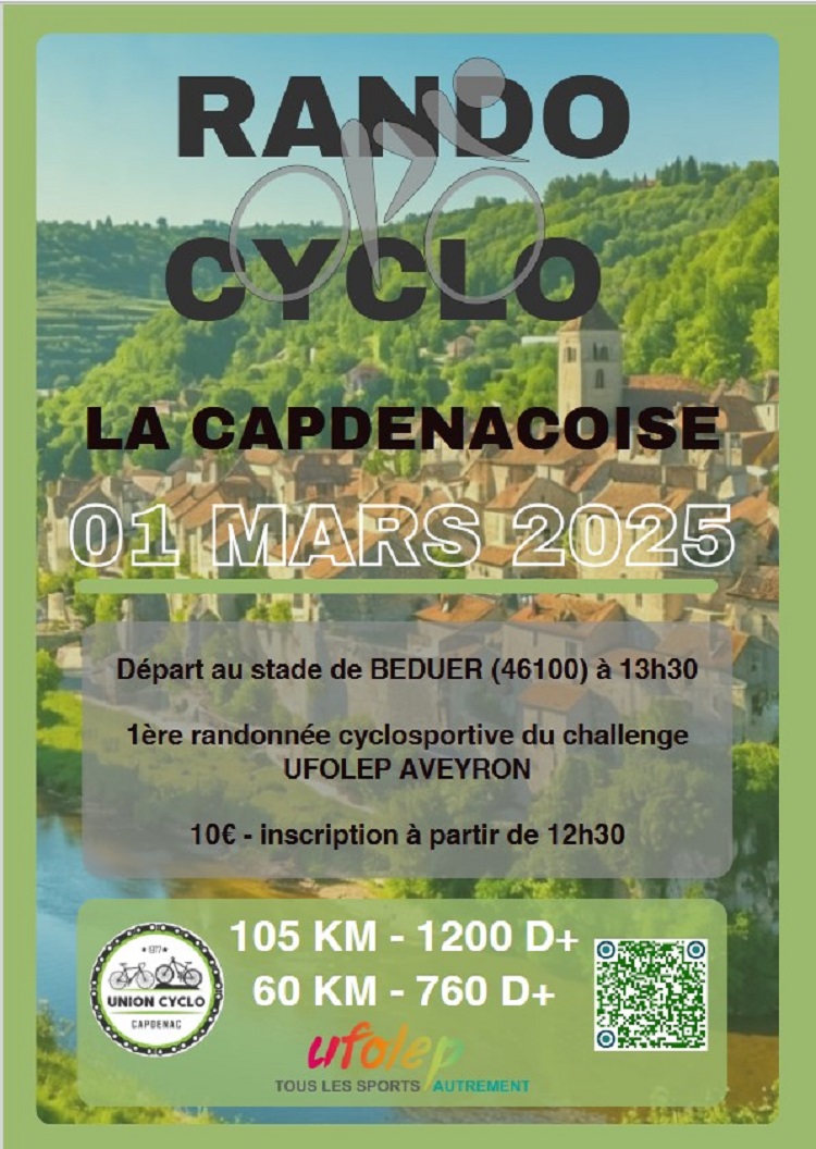 La Capdenacoise Rando Cyclo