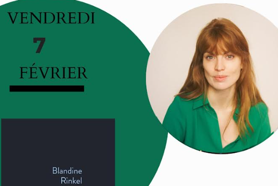 Rencontre & dédicace avec Blandine Rinkel