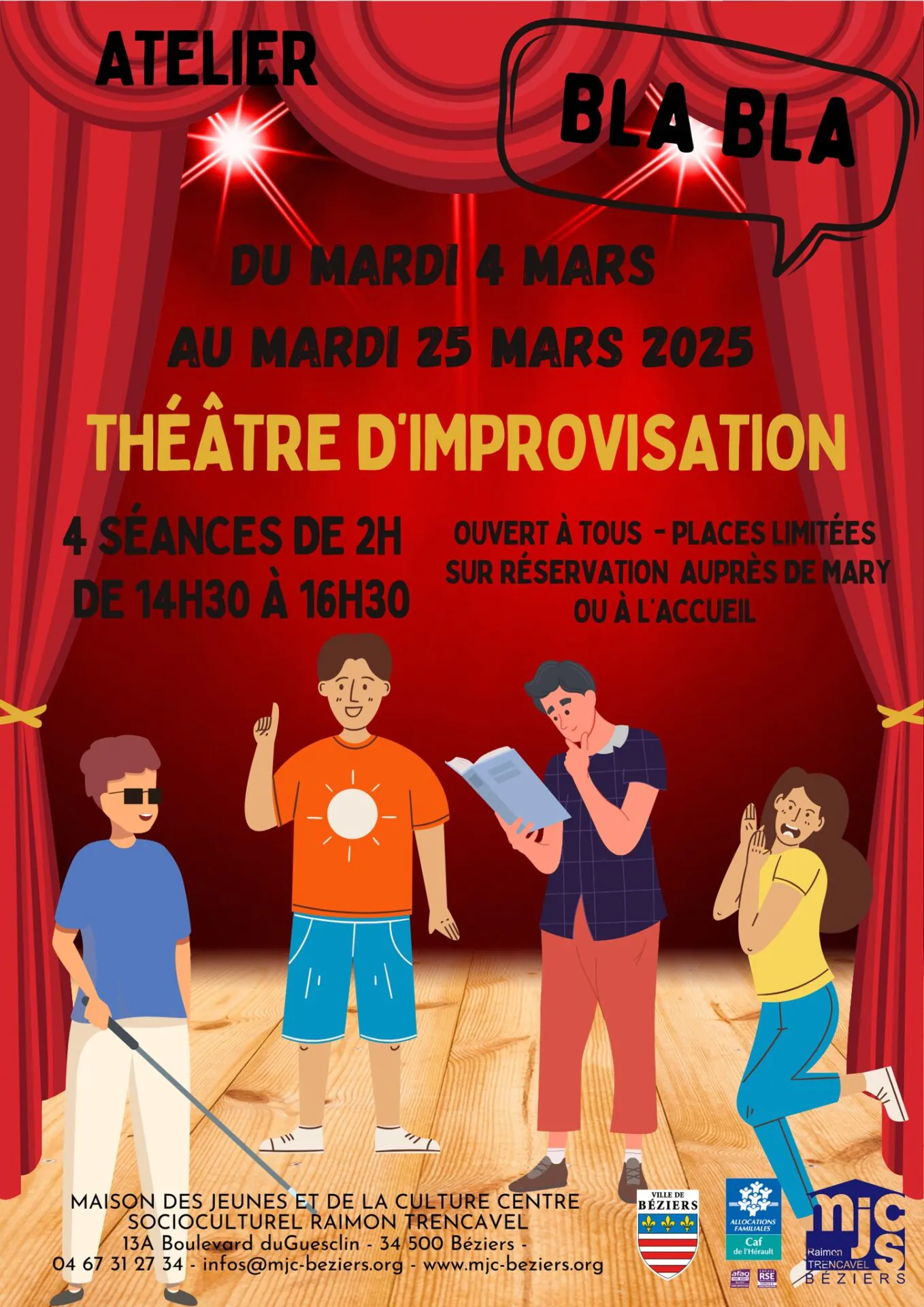 ATELIER THÉÂTRE D'IMPROVISATION