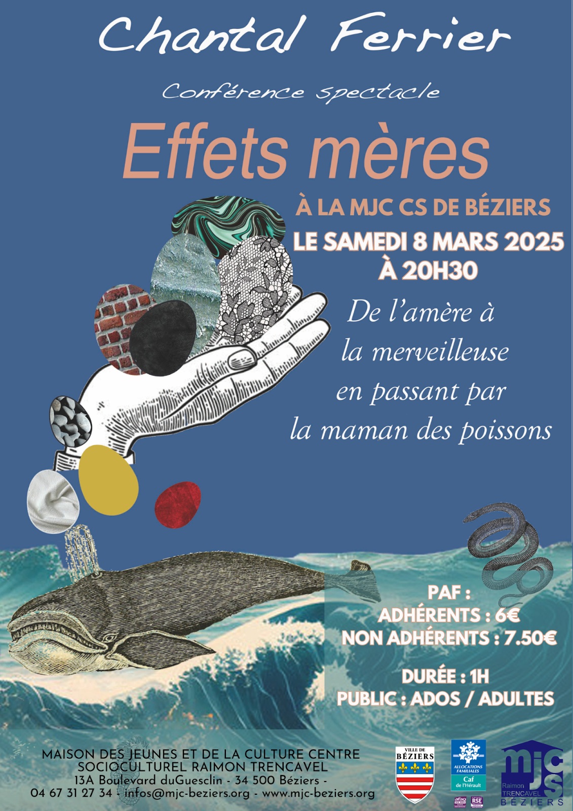 CONFÉRENCE SPECTACLE EFFETS MÈRES