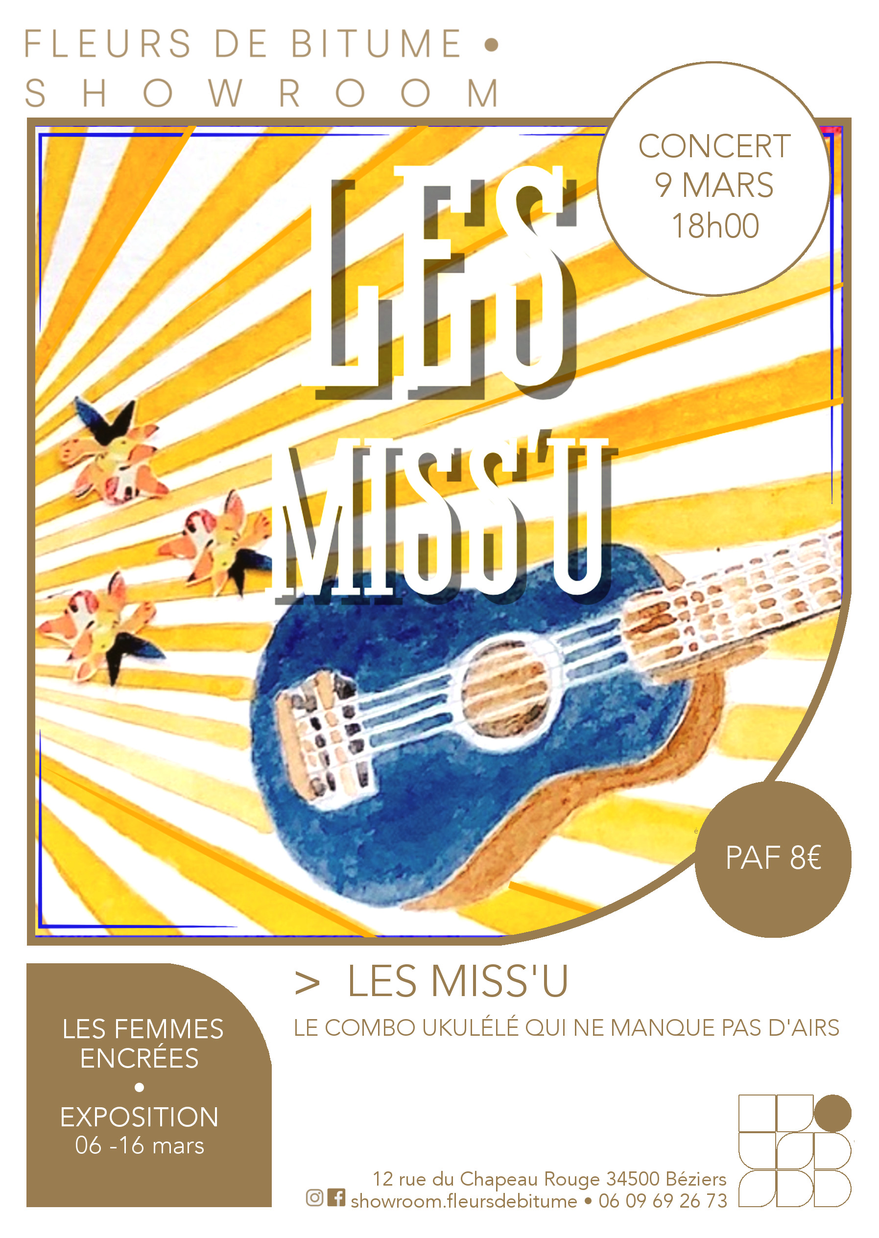 CONCERT LES MISS'U